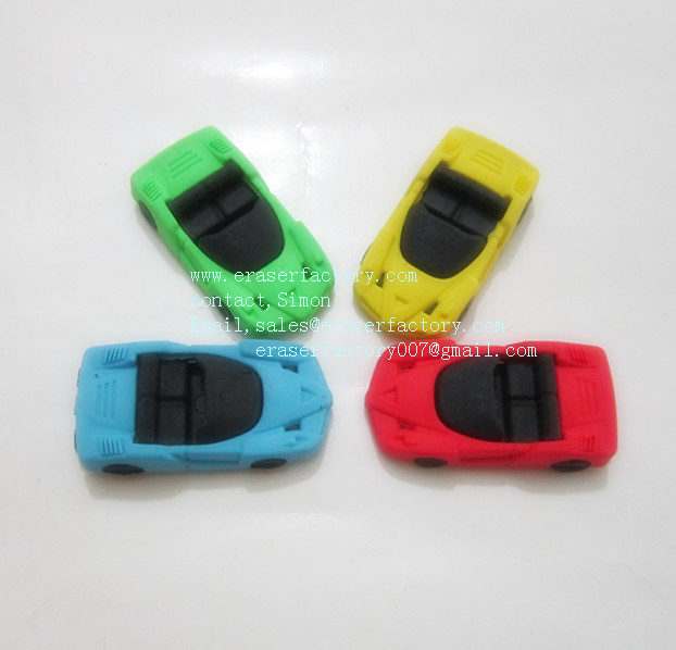 LXT49 New Design Race Car Erasers