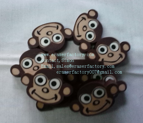 LXA88 monkey erasers 