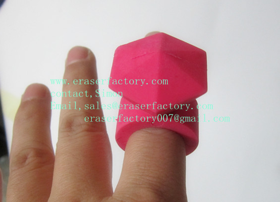 LX001  Princess Diamond Ring Erasers 