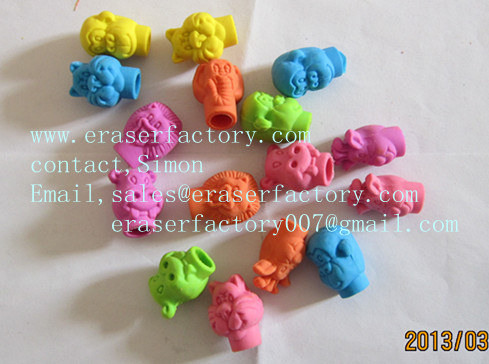  LX004  animal pencil toppers