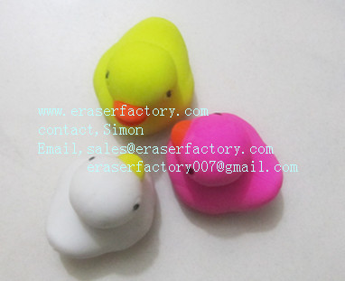  LX003  duck erasers