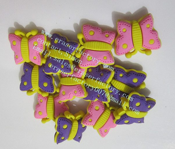  LXA22  butterfly erasers