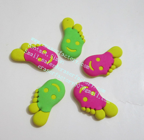 LXU9  Little Feet  Erasers 