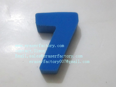  LXU68  numeral 7 eraser