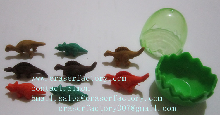 LXA21 Dinosaur Animal Erasers 