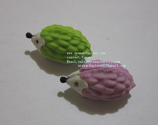  LXA12 hedgehog erasers