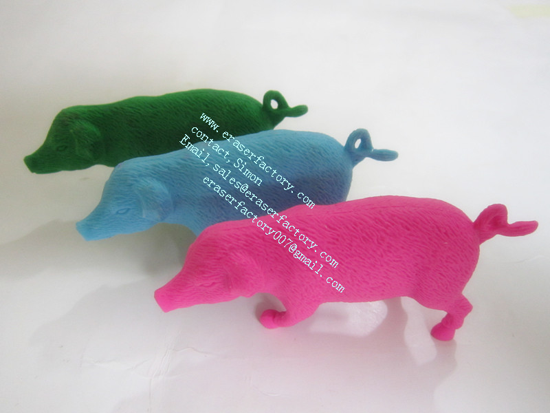 LXA221  Lovely  Giant  Pig Erasers