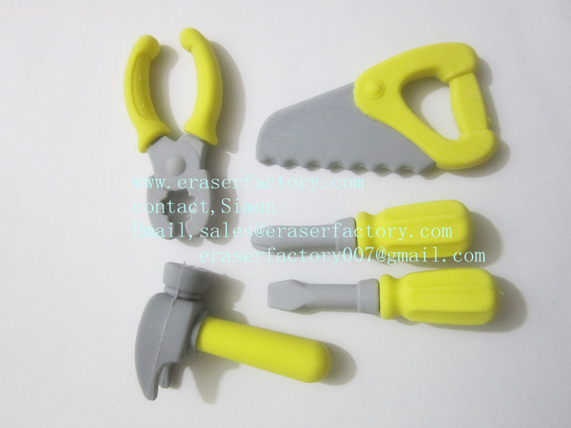 LXS71  Tool Erasers 5 kinds 3D