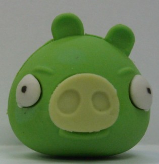 LXA157 Bad Piggies Erasers