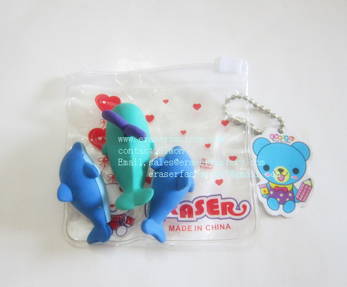 LXN39  Sea Animals  Erasers