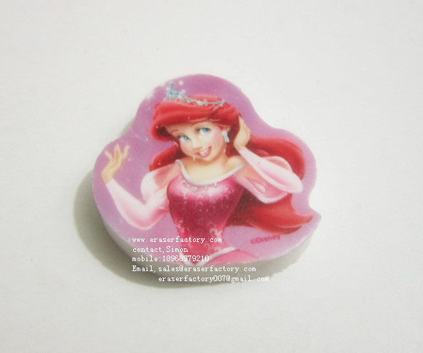 LXP76   OEM Disney Barbie doll Erasers