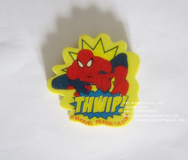 LXP59  Spiderman Erasers